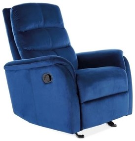 Jowis Velvet állítható fotel, kék