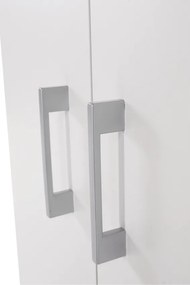 Akasztós szekrény, sonoma tölgy/fehér, ASTER