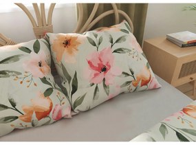 Satin Floralis ágynemét, 140 x 200 cm, 70 x 90 cm
