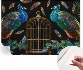 Öntapadós fotótapéta Hálószoba Páva kép 208x146 cm