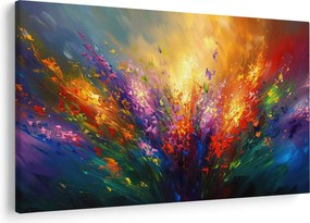 Kép - A virágok absztrakciója (90x60 cm)