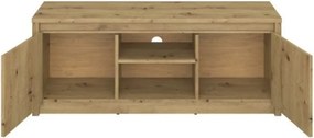 TV asztal 2D/125, artisan tölgy, AIRON