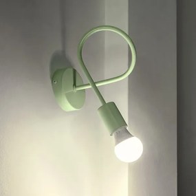 Állítható fali lámpa OXFORD 1xE27/15W/230V zöld