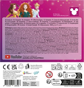 Disney Hercegnők Beauty nyomda szett 12 db-os