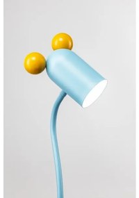 Lámpa Asztali MOUSE , 0215, max.250V, 50/60Hz, 1*E27, max.25 W, átmérő 8 cm, IP20, kék