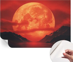 Öntapadós Dekoratív Fotótapéta Hálószobába Éjszakai jelenség 104x70 cm