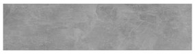 4 db betonszürke szerelt fa könyvespolc 40 x 10 x 1,5 cm