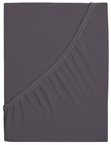 4Home Ideál jersey lepedő antracit, 180 x 200 cm, 180 x 200 cm