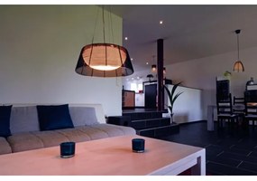 Deko-Light 342031 - Csillár zsinóron FILO 3xE27/60W/230V átm. 39 cm ezüst