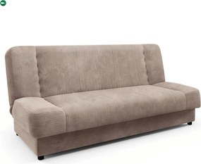 Kinyitható kanapéágy PIANO bézs kordbársony
