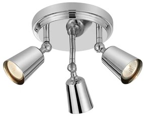 Markslöjd 108981 - TINY irányítható spotlámpa, 3xGU10/7W/230V, fényes króm