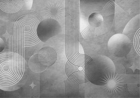 Fotótapéta Flizelina falra 3D Loft Absztrakt elegancia 312x219 Ragasztó