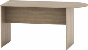 Tárgylóasztal ívvel 150, tölgy sonoma, TEMPO ASISTENT NEW 022