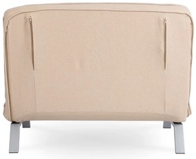 Kétszemélyes Ágyazható Kanapé Bézs Színben. BART 2