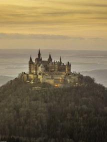 Poszter 30x40cm Hohenzollern kastély, Assaf Frank