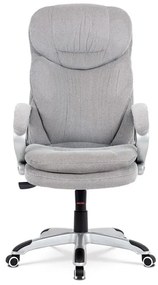 Irodai Főnöki Szék, Hinta Mechanikával, Ezüst Szövet. KA-G198 SIL2
