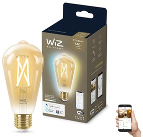 WiZ LED Dimmelhető izzó VINTAGE ST64 E27/7W/230V 2000-5000K CRI 90 Wi-Fi - WiZ WI0022