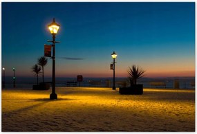 Poszterek 185x125 Lámpások a tengerparton