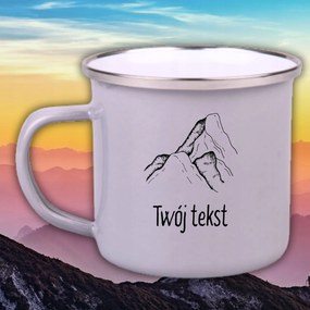 Zománcozott Acél Bögre Vicces Ajándék Szöveg