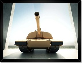 Poszterek keretben 40x30 Erőteljes katonai jármű