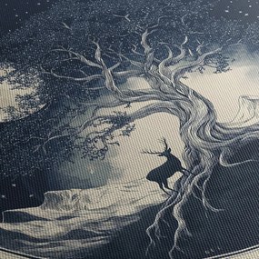 Kép – Mágikus fa szarvassal I. (90x60 cm)