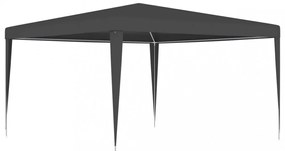 antracitszürke rendezvénysátor 4 x 4 m 90 g/m²