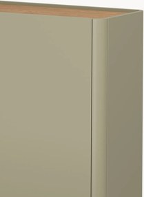 Elivo négyajtós komód 200 cm - eukaliptusz / baltic dune tölgy