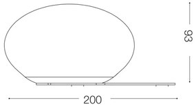 Ideal Lux - LED Asztali lámpa NINFEA 1xGX53/9W/230V arany