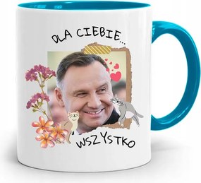 Kék Bögre Elnök András Duda Az Ön Számára