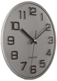 Falióra ø 30,5 cm 3D Numbers – Karlsson