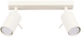 Sollux SL.1495 - Spotlámpa RING 2xGU10/10W/230V krémes