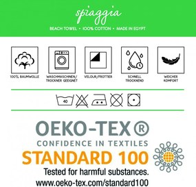 Mirage 2021 kék strandtörölköző