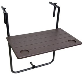 Függő erkélyasztal 60x60 cm Tabora – Garden Pleasure