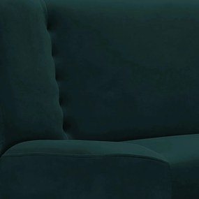 Ágyazható kanapé zöld színben, velúr kárpittal PIANO