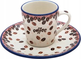 Eszpresszó csésze 90ml csészealj Ceramika Artystyczna Boleszláv Coffee 2391