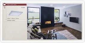 Paulmann 71024 - LED/22W Mennyezeti lámpa ABIA 230V matt króm