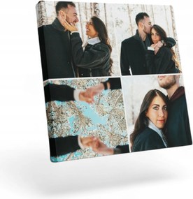 Fotó-vászonkép Az Ön fotója 70x70 Kollázsok Varázsló Minta 4 Fotó