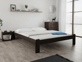 ADA ágy 180x200 cm, diófa Ágyrács: Lamellás ágyrács, Matrac: Matrace Sommera 18 cm