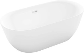Luxury Roxy szabadon álló fürdökád akril  180 x 85 cm, fehér - 51201808500 Térben álló kád