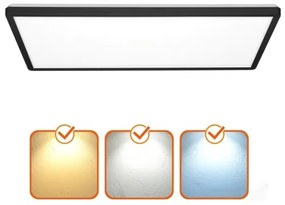 NIVERA LED 32W 230V IP54 fekete felületre szerelhető panel 29,5x59,5 cm