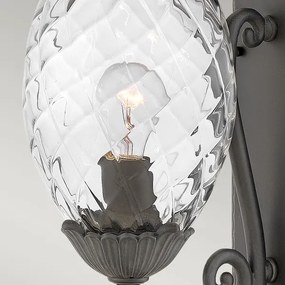 Hinkley HK-PLANTATION-M-MB - Fali lámpa PLANTATION 1xE27/40W/230V fekete