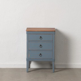 Kék éjjeliszekrény Shabby – Ixia