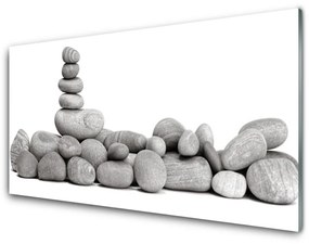 Üvegkép falra kövek Art 125x50 cm