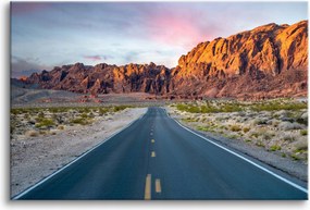 Kép Út Hegyi táj Tájkép 3D hatás modern nappali dekoráció