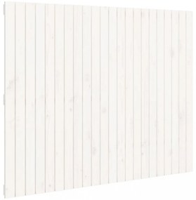 fehér tömör fenyőfa fali fejtámla 140 x 3 x 110 cm