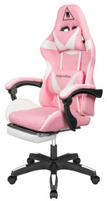 Kruger&amp;Matz Warrior GX-150 rózsaszín játékszék