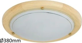Rabalux beltéri mennyezeti lámpa e27 2x60w natúr ufo