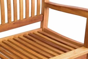 Teakfa kerti pad  3 személyes 180 cm tömör fa