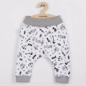 Baba pamut lábfejes nadrág New Baby Music, vel. 80 (9-12 h)