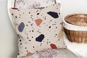 Párnahuzat 43x43 cm Cracked Terrazzo – Mila Home